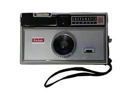 Vintage Kodak Instamatic 104 Camera Black with 1 flashcube ...