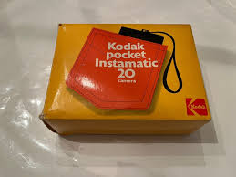 Kodak Pocket Instamatic 20 Camera / Original Box Vintage USA ...