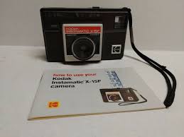 Vintage Kodak X-15F Instamatic Camera w/ Manual | eBay