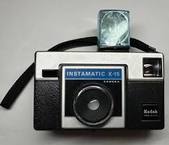 Vtg Kodak Instamatic X-15 Point & Shoot 126 Film Camera w ...