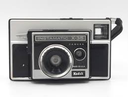 Vintage Kodak Instamatic X-35 Cube Flash Photo Film Camera ...