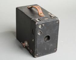 Vintage Eastman-Kodak Box Camera No. 2A Brownie Black ...
