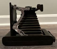 Levenger Vintage Kodak Camera Wooden Bookend Display Piece ...