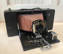 Antique Kodak Camera - TBI Red Bellow Folding | eBay