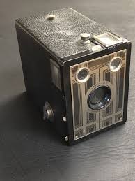 Vintage Kodak Brownie Junior Six-20 Jr 6-20 Film Camera Art ...
