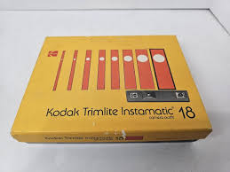 Vintage Kodak Trimlite Instamatic 18 Camera Original Box & Papers Works! A18R | eBay