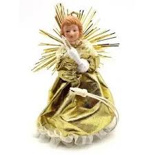 Holiday | Vintage Pair Of 1 Light Pigtail Angel Tree Topper ...