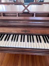 VINTAGE CABLE - NELSON UPRIGHT PIANO & BENCH - 57" BY 25" BY 37" #17459 | Auctionninja.com
