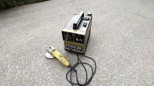 🇺🇸Vintage 2 Cycle Kohler PowerPlay 500 Watt Generator Set ...