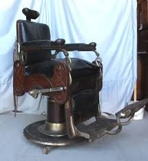 Bargain John's Antiques | Antique Oak Barber Chair - Koken ...