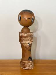 Vintage Japanese Nikkō Wooden Carved Folk Art Doll, Signed, 14 1/2" Tall | eBay