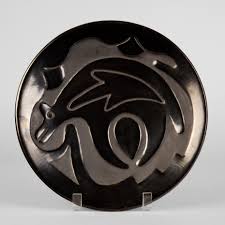 Lot - San Ildefonso, Rose Cata Gonzales, Carved Blackware ...