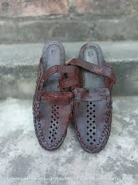 Vintage Dark Brown Leather Kolhapuri Sandal Shoes for Men ...