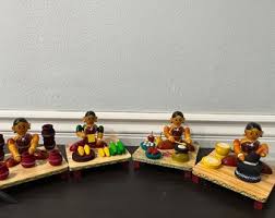 Rural Village Working Women Etikopaka/kondapalli Dolls ...