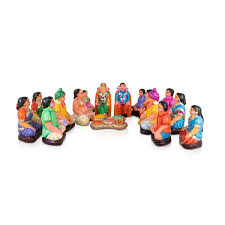 Engagement Set | Clay Idols | Golu Dolls - Giri USA