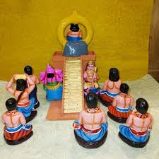 Handcrafted Ayyappan Poojai Navaratri Golu Doll Set (Store ...