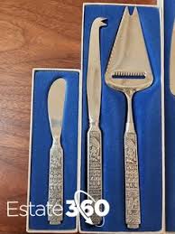 Vintage Konge Tinn Norwegian Pewter Serving Utensils & Assorted Kitchenware Auction | Estate 360