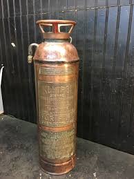 Vintage Copper Kontrol Stempel Empty Soda-Acid Fire ...