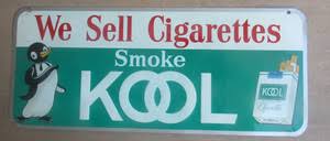 Kool Cigarette Sign | eBay