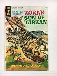 Korak Son of Tarzan #34 F+ Gold key comic 1970 Painted cover | eBay