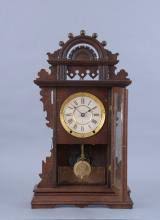 Sold at Auction: Seth Thomas Clock Co., Thomaston, Conn., "Eclipse", wooden shelf clock
