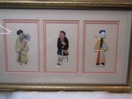 Old Chinese Warrior Silk and Paper Doll 19 th C Facial Hair Really Nice Item!!! | eBay