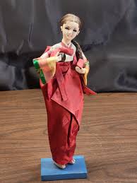 Antique / Vintage Korean Doll Figurine Japan Asian | eBay
