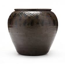 NC Pottery, Decorated Low Vase att: James H.Owen (1866-1923 ...