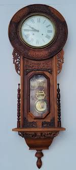 Sold at Auction: Large Wall Regulator Korean Japanese Asian ...