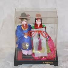 Toys | Vintage Korea 2 Colorful Dolls In Plastic Case | Poshmark