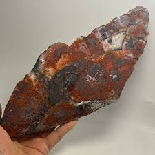 543g Natural Crazy Banded Lace Agate Crystal Polished Slice ...