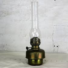 antique Vintage L&B LB oil lamp Brass Lempereur et Brevette Belgium Authentic - Collectors in the House