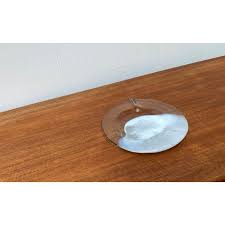 Vintage German Glass Richartz Art Collection Plate Bowl by Hans Jürgen Richartz for Mathildenhütte, Solingen | Chairish