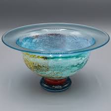 Kosta Boda Sweden Kjell Engman Cancan Pedestal Bowl 9 1 ...