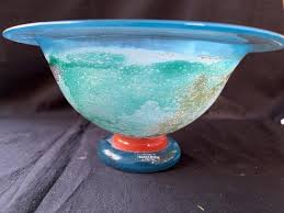 Kosta Boda Cancan Bowl 59146 Signed Kjell Engman Artist ...