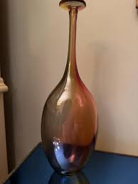 Kosta Boda Kejell England Fidji Two Tone Signed & Numbered Vase - Etsy