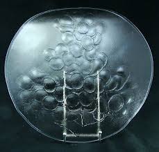 Kosta Boda Glass GRAPE (by Ann Warff) Round Platter | eBay
