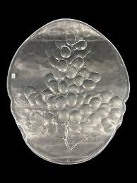 Vtg KOSTA-BODA Sweden Handmade Art Glass Serving Platter ...