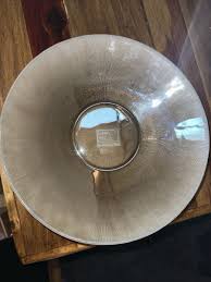 Arda Glassware Iridescent Display Bowl Home Decor | eBay