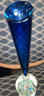 BEAUTIFUL “MURANO~HAND-BLOWN GLASS”~~PAPERWEIGHT BUD VASE | eBay