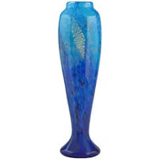 Antique Oversized Hawkes School Ribbed Glass Flower Vase ...