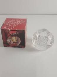 Scandinavian KOSTA BODA Snowball Lantern Votive Candle ...