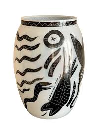 Kosta Boda Large Ulrica Hydman-vallien 13 1/2" Tall Adam and ...