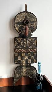 Large Vintage 38" West African Hand Carved Tribal Bobo Mask ...