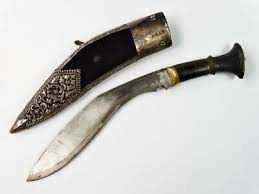 Antique 19 Century Nepal India Kothimora Kukri Gurkha ...