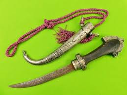 Antique 19 Century Middle East Jambia Knife w/ Scabbard | eBay