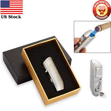 Windproof Metal Cigar Lighter Punch 3 Jet Flame Torch ...