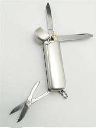 Kowell Multi-Lighter/Knife Lighter - Silver - 7975B ...