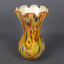 Modern Spotted Murano Glass Vase, 1970s | Chairish