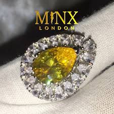 Teardrop Ring | Yellow Diamond Ring | Yellow Diamond Engagement Ring | Pear Shape Ring | Pear Engagement Ring | Womens Wedding Ring - Etsy Canada